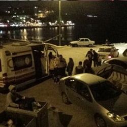 Silivri'de tekne alabora oldu