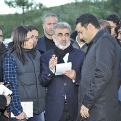 Taner Yıldız madendeki son durumu krokiyle anlattı