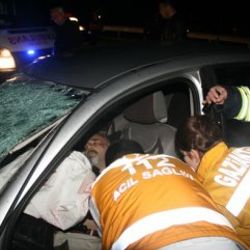 TEM'de engelli sürücü aracını ters şeritten sürdü