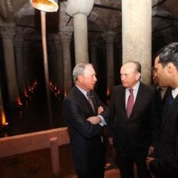 Kadir Topbaş Michael Bloomberg'e İstanbul'u gezdirdi