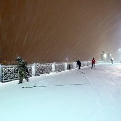 İstanbul'da kar yağışı