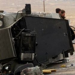 Mardin'de askeri araç devrildi: 1 asker şehit