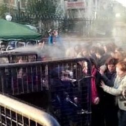 Validebağ'da eylemci kadınlara biber gazlı müdahale