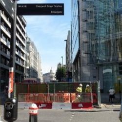 Londra'daki Liverpool Caddesi tahliye edildi