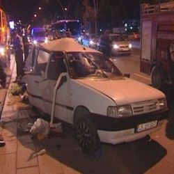 Ankara'da zincirleme trafik kazası