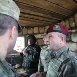 Genelkurmay Özel Kuvvetler Komutanı Azeri cephesinde