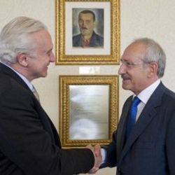 ABD Büyükelçisi'nden Kılıçdaroğlu'na veda ziyareti