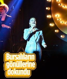 Sıla, Bursa’da keyifli bir konser verdi