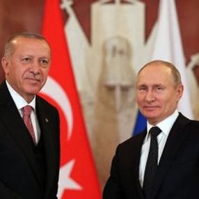 Erdoğan-Putin TürkAkım'ı birlikte açtı