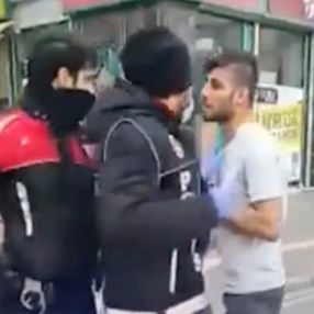 Samsun'da vatandaşa yumruk atan polisin savunması