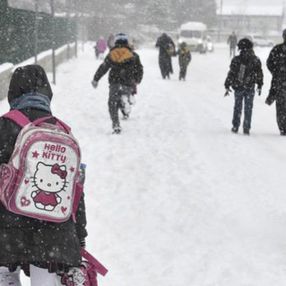 İstanbul'da okullara kar tatili