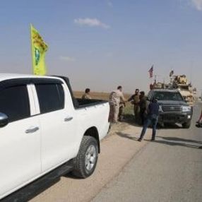 ABD ordusu, YPG ile Kamışlı'da yine devriyede