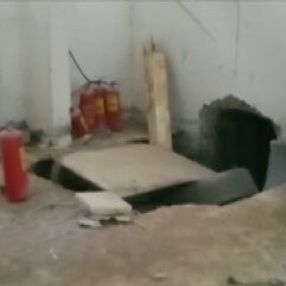 YPG Resulayn'da hastane altını köstebek yuvasına çevirdi