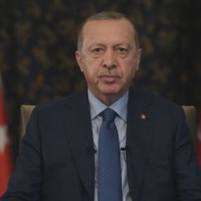 Erdoğan, Cumhuriyet Bayramı Kabul Töreni'nde konuştu