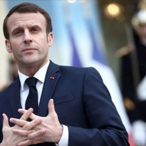 Macron'dan Esad'a kınama