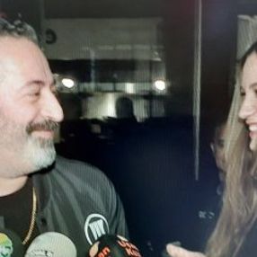 Cem Yılmaz ve Serenay Sarıkaya, Levent'te karantinada