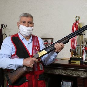 Diyarbakır'da, 74 yaşındaki adamın spor aşkı