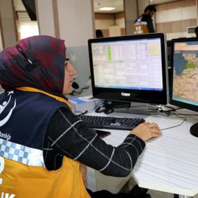 Van'da hastane randevusu alıp bayram ziyaretine gittiler
