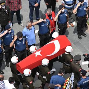 İdlib şehidi son yolculuğuna uğurlandı
