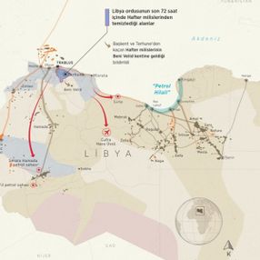 Libya ordusu, petrol sahalarında hakimiyeti geri alacak