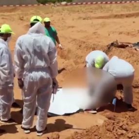 Libya’nın Terhune kentinde toplu mezar bulundu