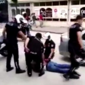 Bursa'da havaya ateş açan magandaların yakalanma anı