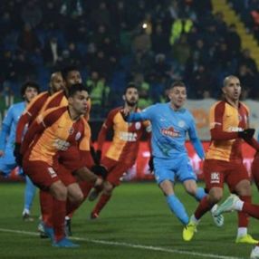 Galatasaray, Rize’den eli boş döndü