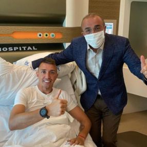Muslera'nın hastaneden ilk fotoğrafı