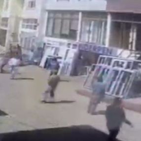 Bingöl'deki ikinci deprem anının görüntüleri