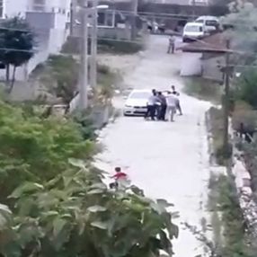 Tekirdağ'da kavga ettiği kişiye otomobille çarptı