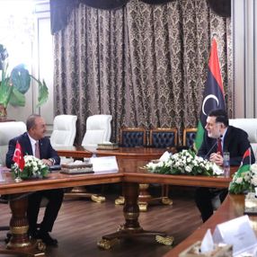 Türk heyeti Libya'ya gitti