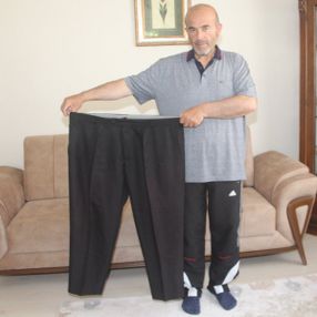 Amasya'da bir minibüs şoförü 11 ayda 60 kilo verdi