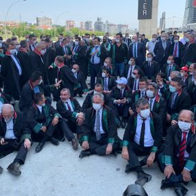 Baro üyelerinin Ankara'ya girişine izin verilmedi