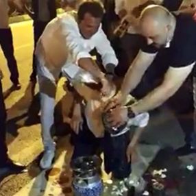 Bursalı damada arkadaşlarından eziyet