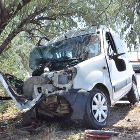 Kahramanmaraş'ta canlı yayında kaza yaptılar