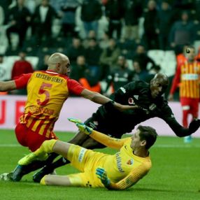 Beşiktaş, Kayseri’den eli boş döndü