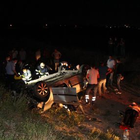 Eskişehir'de trafik kazası meydana geldi: 1 ölü 5 yaralı