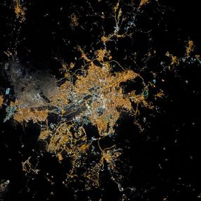 NASA Ankara'nın uzaydan çekilmiş fotoğrafını yayınladı