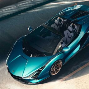 Lamborghini Sian Roadster görücüye çıktı