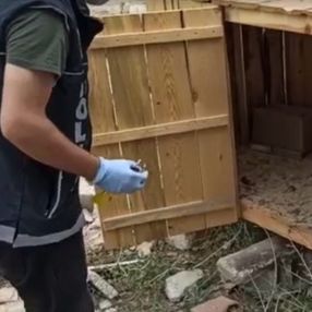 Elazığ’da tavuk kümesinden uyuşturucu çıktı