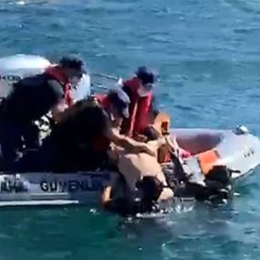 Sarıyer'de denize giren vatandaş, ölümden döndü