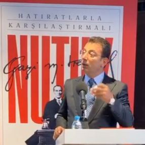Ekrem İmamoğlu, 135 liralık Nutuk'ların tanıtımını yaptı