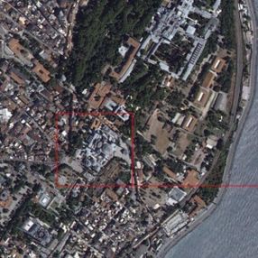 Göktürk-1 uydusundan Ayasofya Camii'nde ilk Cuma