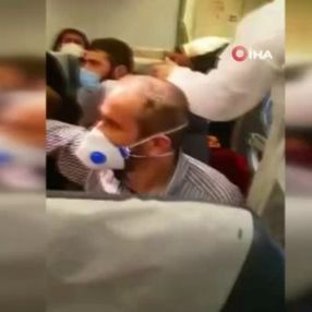 İran'a ait yolcu uçağını taciz ettiler