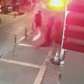 Şile'de Türk bayrağını yere atan şüpheli yakalandı