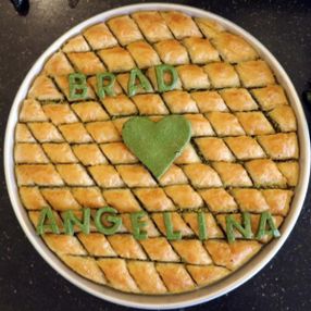 Brad Pitt ile Angelina Jolie'ye Gaziantep'ten baklava