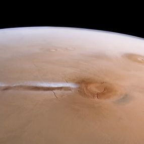 Mars'taki gizemli bulut yeniden ortaya çıktı