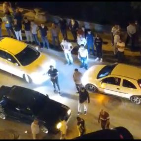 Çorum'da yol vermeme meselesi yüzünden kavga çıktı