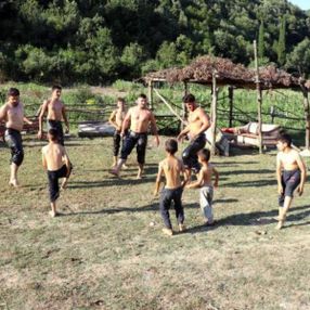 Zonguldak'ta güreş sporunu nesilden nesle aktardı