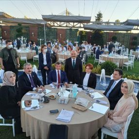 Davutoğlu, Babacan, Akşener ve Destici düğünde buluştu